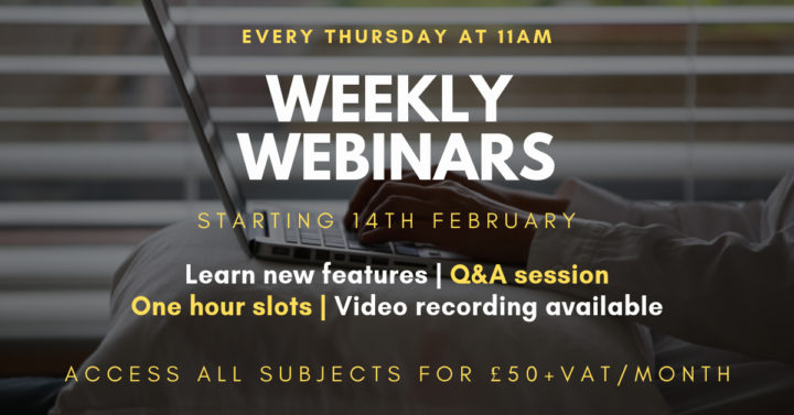 Resident launches new Webinar series