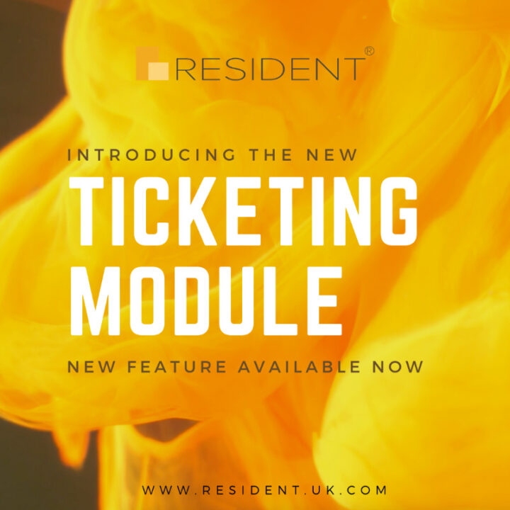 Resident new feature Release – Ticketing Module